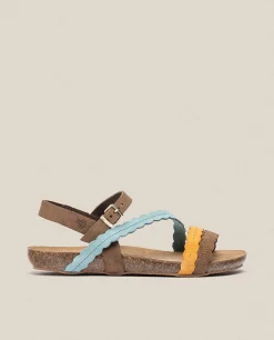 Mujer Yokono Sandalias Planas|Sandalia Plana Ibiza 176 Naranja