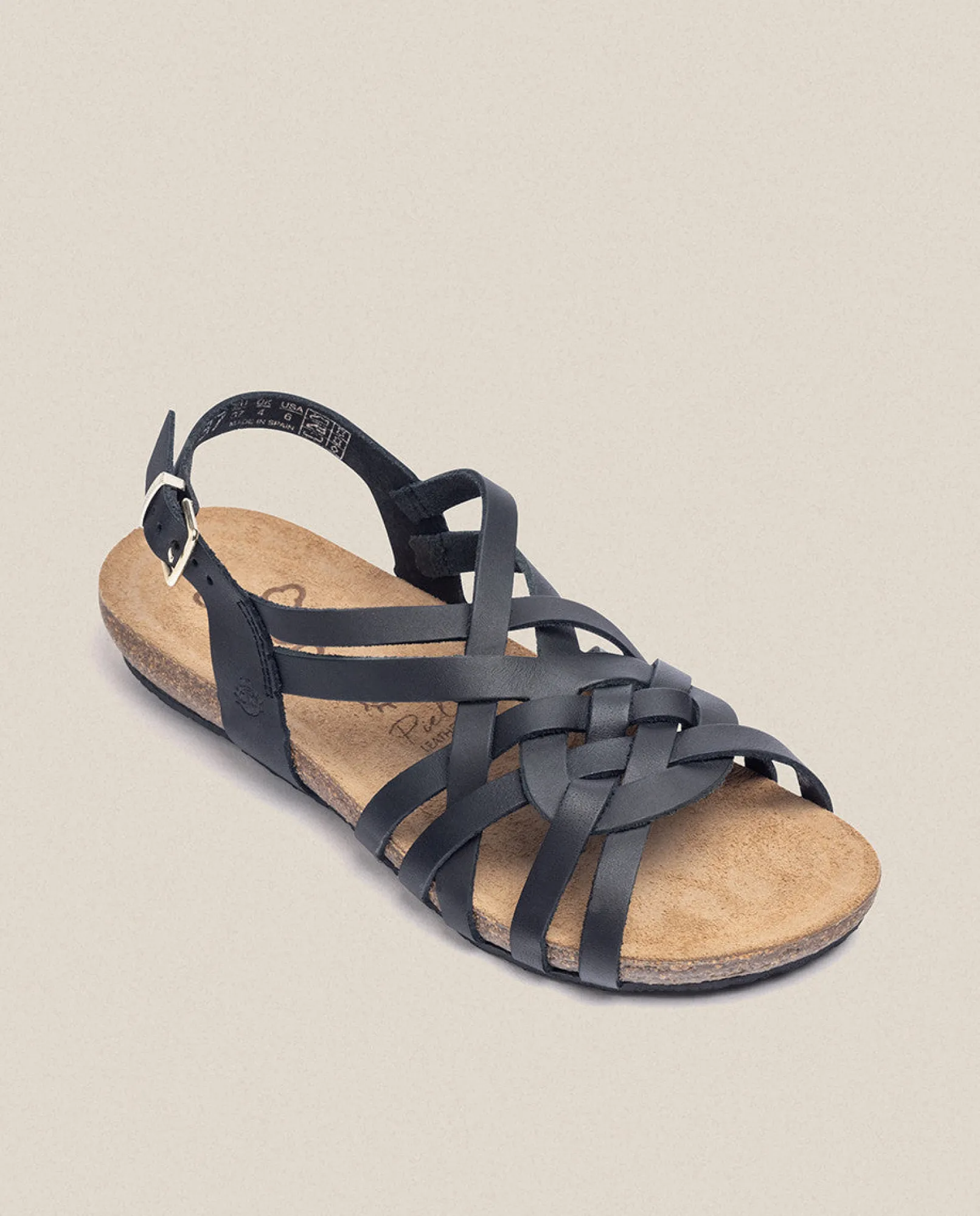 Mujer Yokono Sandalias Planas|Sandalia Plana Ibiza 175 Negro