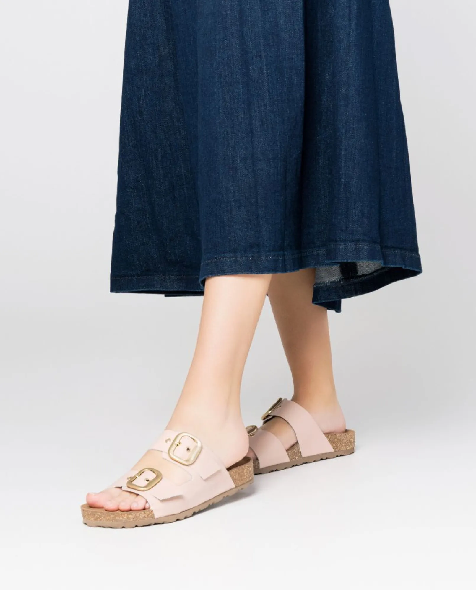 Mujer Yokono Sandalias Planas|Sandalia Plana Jerba 136 Beige