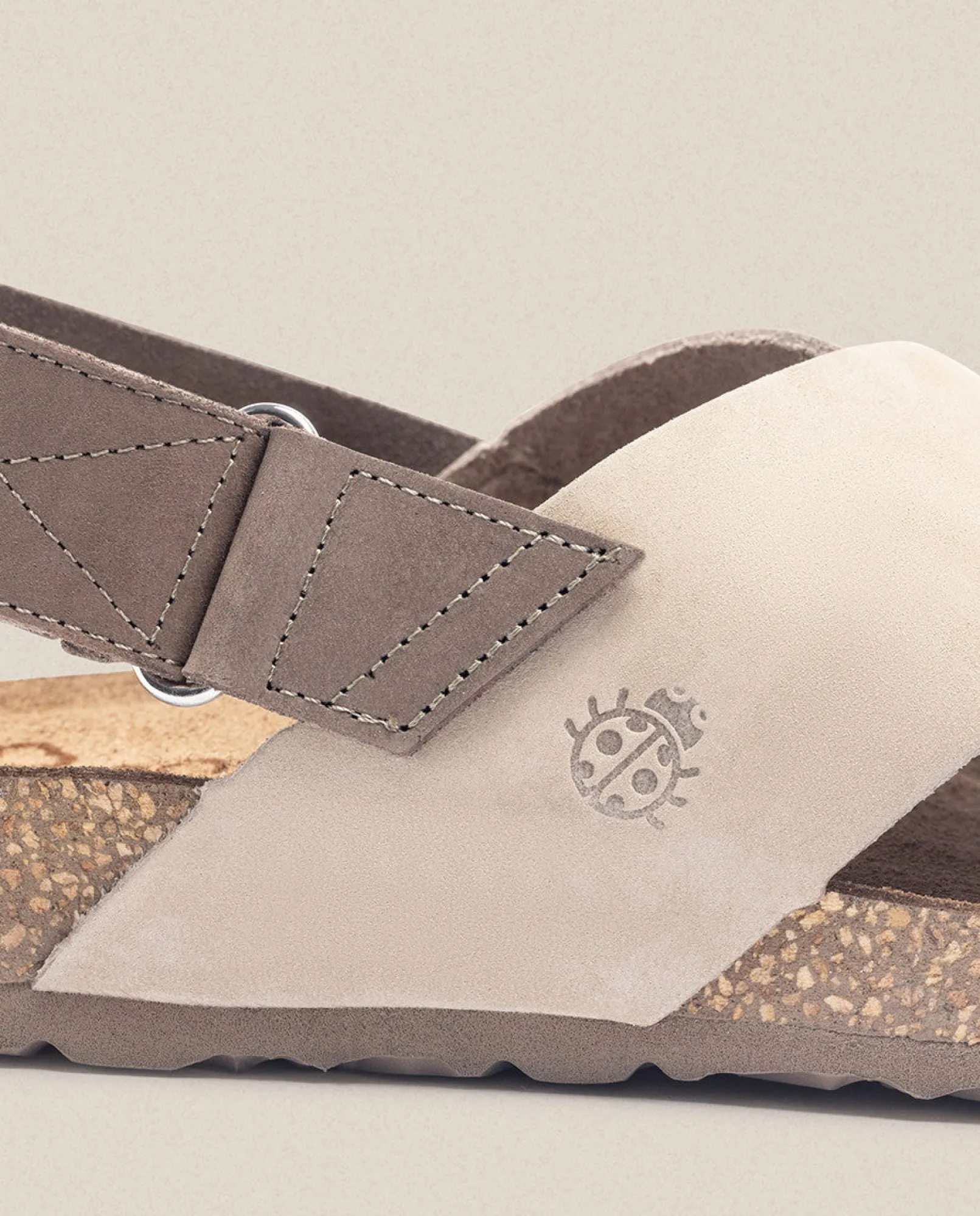 Mujer Yokono Sandalias Planas|Sandalia Plana Jerba 134 Beige