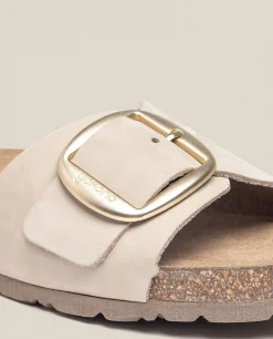 Mujer Yokono Sandalias Planas|Sandalia Plana Jerba 114 Beige