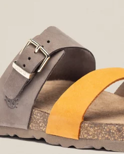 Mujer Yokono Sandalias Planas|Sandalia Plana Jerba 091 Naranja
