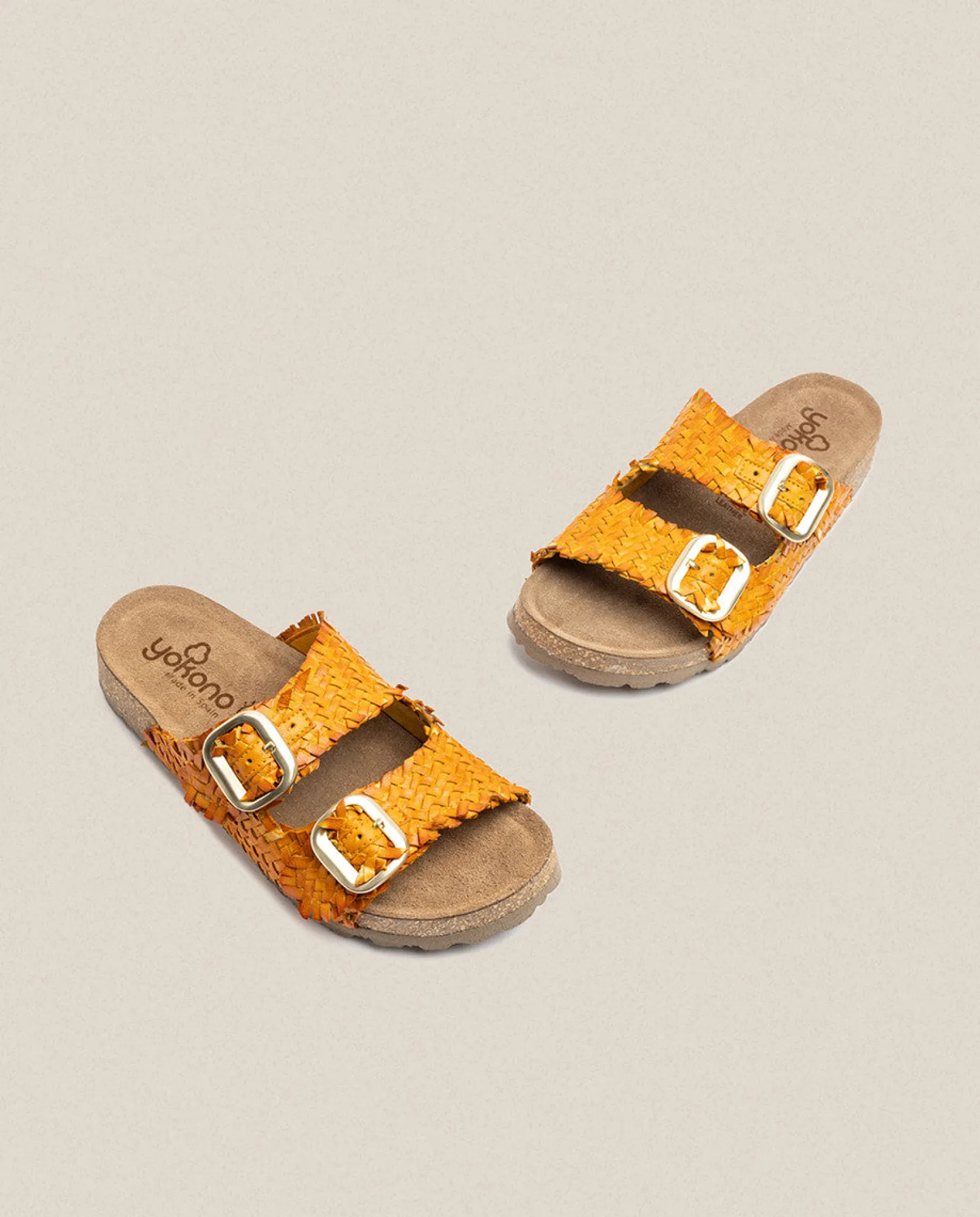 Mujer Yokono Sandalias Planas|Sandalia Plana Jerba 143 Naranja