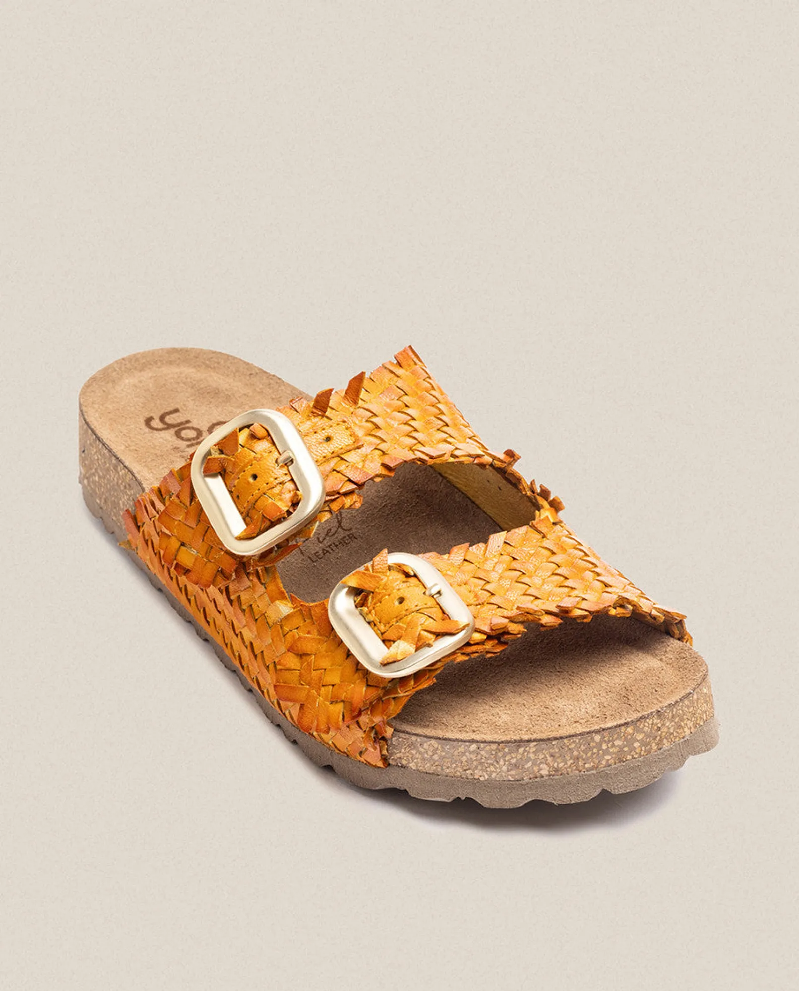 Mujer Yokono Sandalias Planas|Sandalia Plana Jerba 143 Naranja