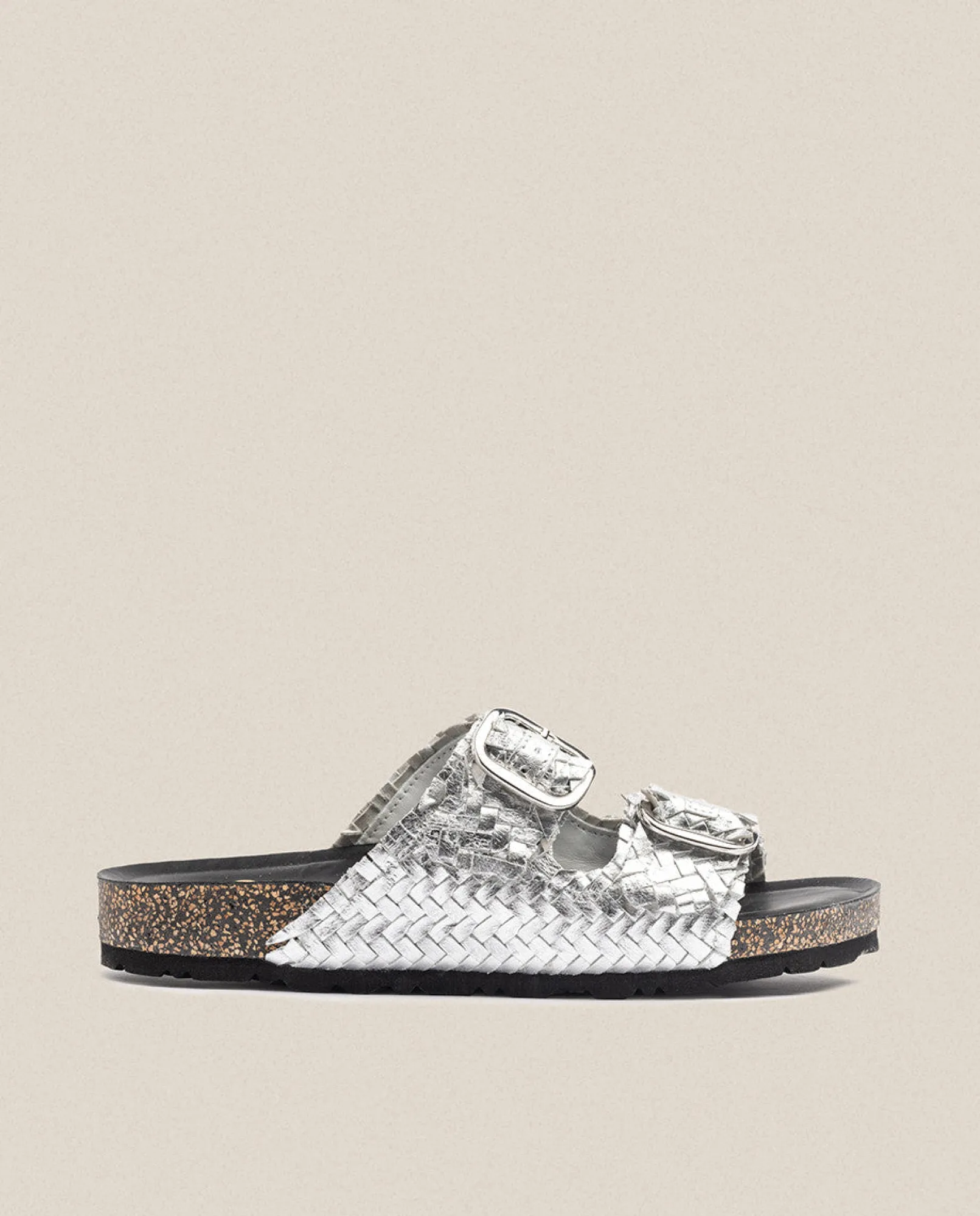 Mujer Yokono Sandalias Planas|Sandalia Plana Jerba 143 Plata