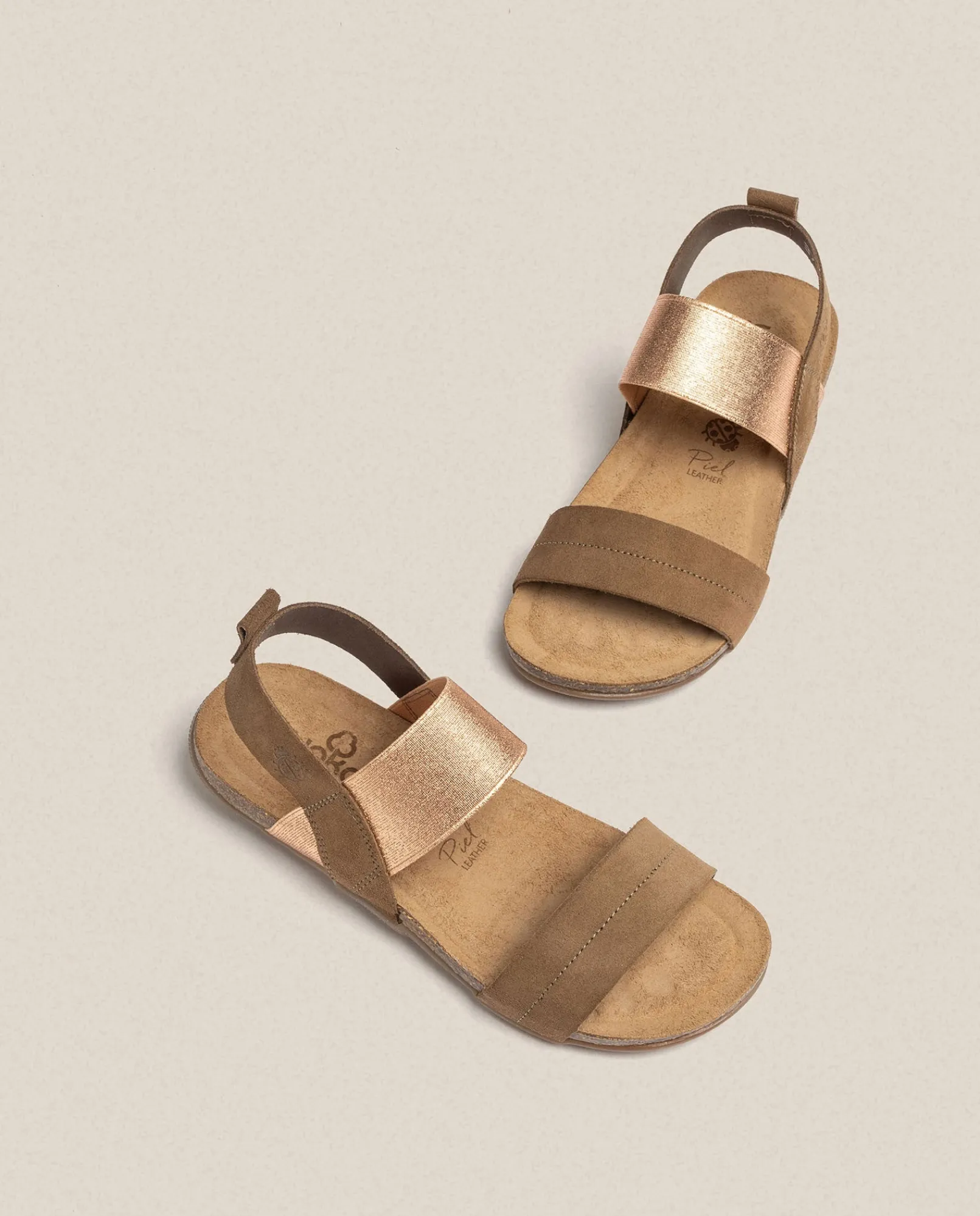 Mujer Yokono Sandalias Planas|Sandalia Plana Manacor 001 Marron