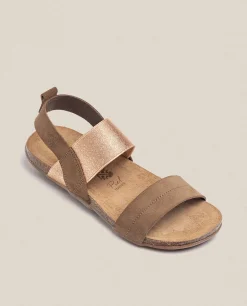 Mujer Yokono Sandalias Planas|Sandalia Plana Manacor 001 Marron