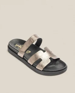 Mujer Yokono Sandalias Planas|Sandalia Plana Morena 125 Gris