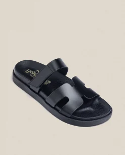 Mujer Yokono Sandalias Planas|Sandalia Plana Morena 125 Negro