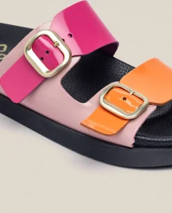Mujer Yokono Sandalias Planas|Sandalia Plana Morena 004 Rosa