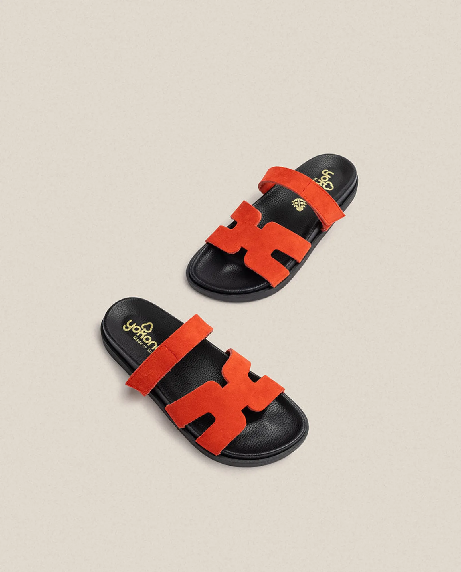 Mujer Yokono Sandalias Planas|Sandalia Plana Morena 125 Rojo