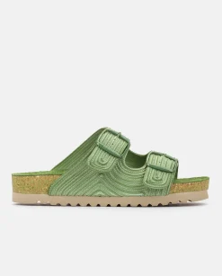 Mujer Yokono Sandalias Planas|Sandalia Plana Noja 003 Verde