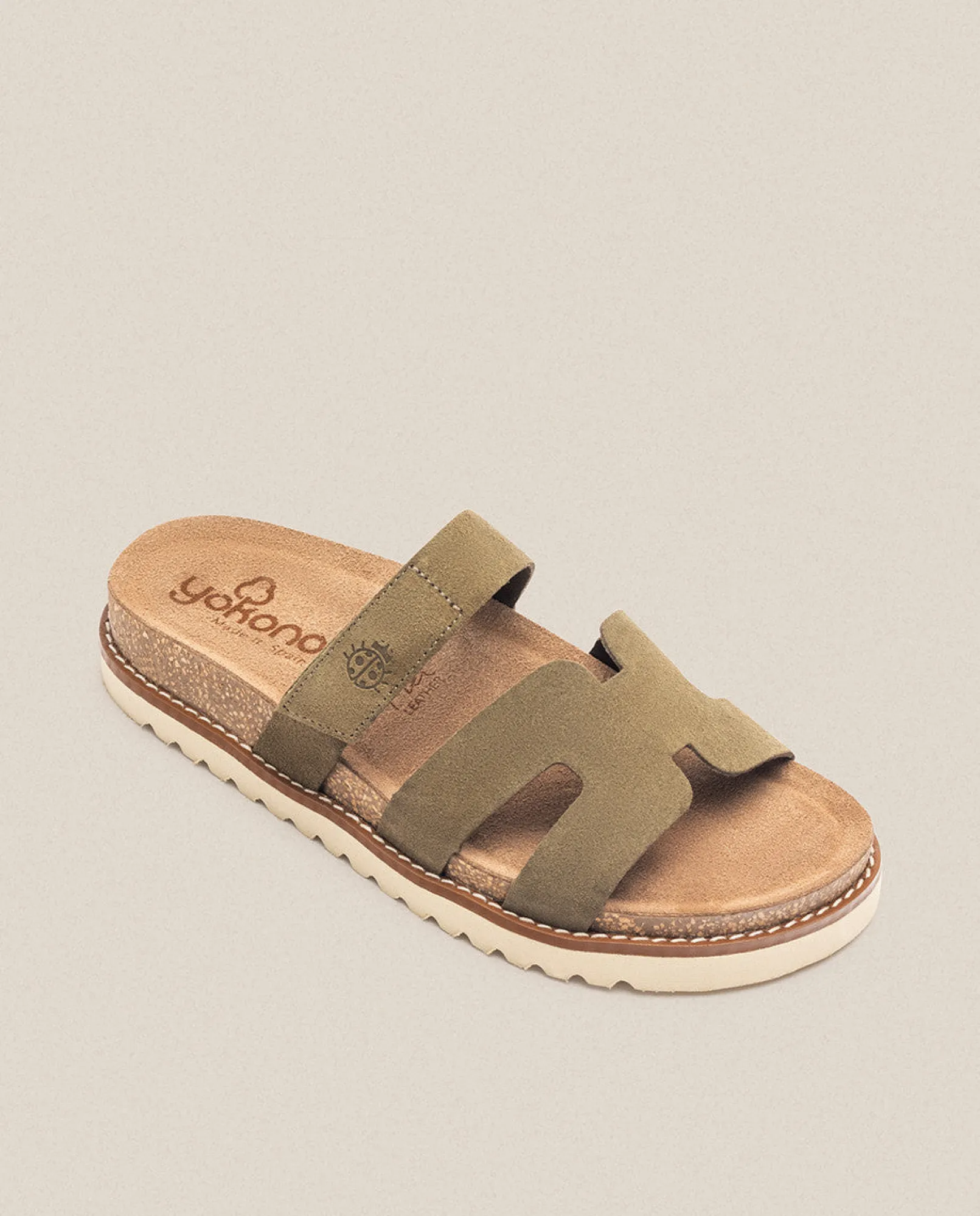Mujer Yokono Sandalias Planas|Sandalia Plana Petra 125 Verde