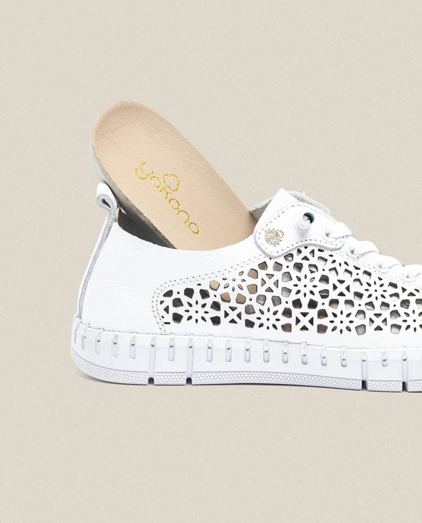 Mujer Yokono Deportivos|Sneakers Flow 002 Blanco
