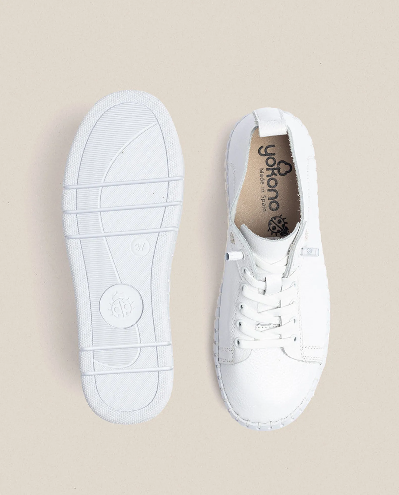 Mujer Yokono Deportivos|Sneakers Flow 004 Blanco
