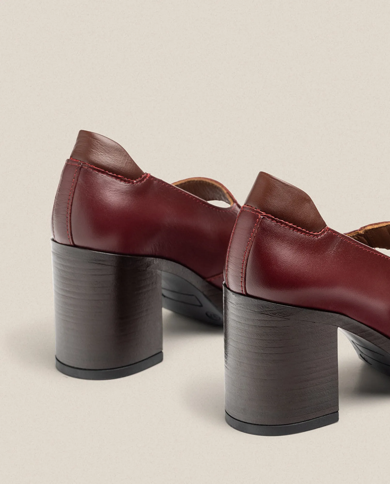 Mujer Yokono Zapatos|Zapato De Tacón KOLIN-010 Burdeos