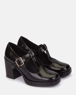 Mujer Yokono Zapatos|Zapato De Tacón KOLIN-002 NEGRO