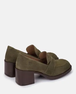 Mujer Yokono Zapatos|Zapato De Tacón Landas 001 Cedro