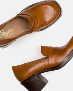 Mujer Yokono Zapatos|Zapato De Tacón Landas 001 Cuero