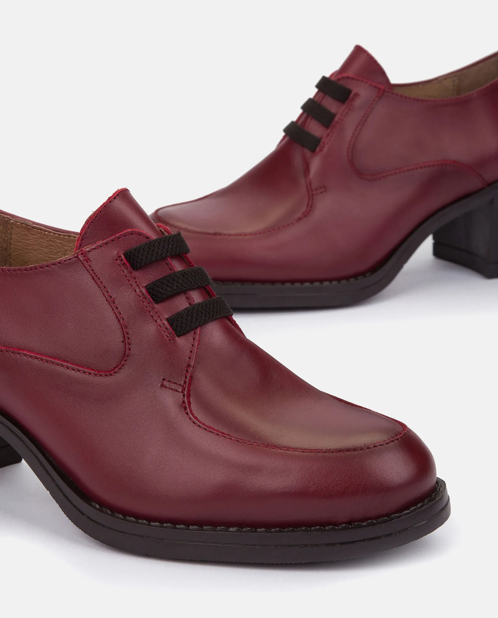 Mujer Yokono Zapatos|Zapato De Tacón LILLE-008 BURDEOS