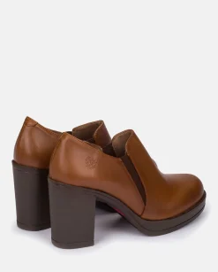 Mujer Yokono Zapatos|Zapato De Tacón Pilsen 005 Cuero