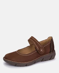 Mujer Yokono Zapatos|Zapato Plano Olba 005 Marron