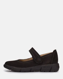 Mujer Yokono Zapatos|Zapato Plano Olba 005 Negro