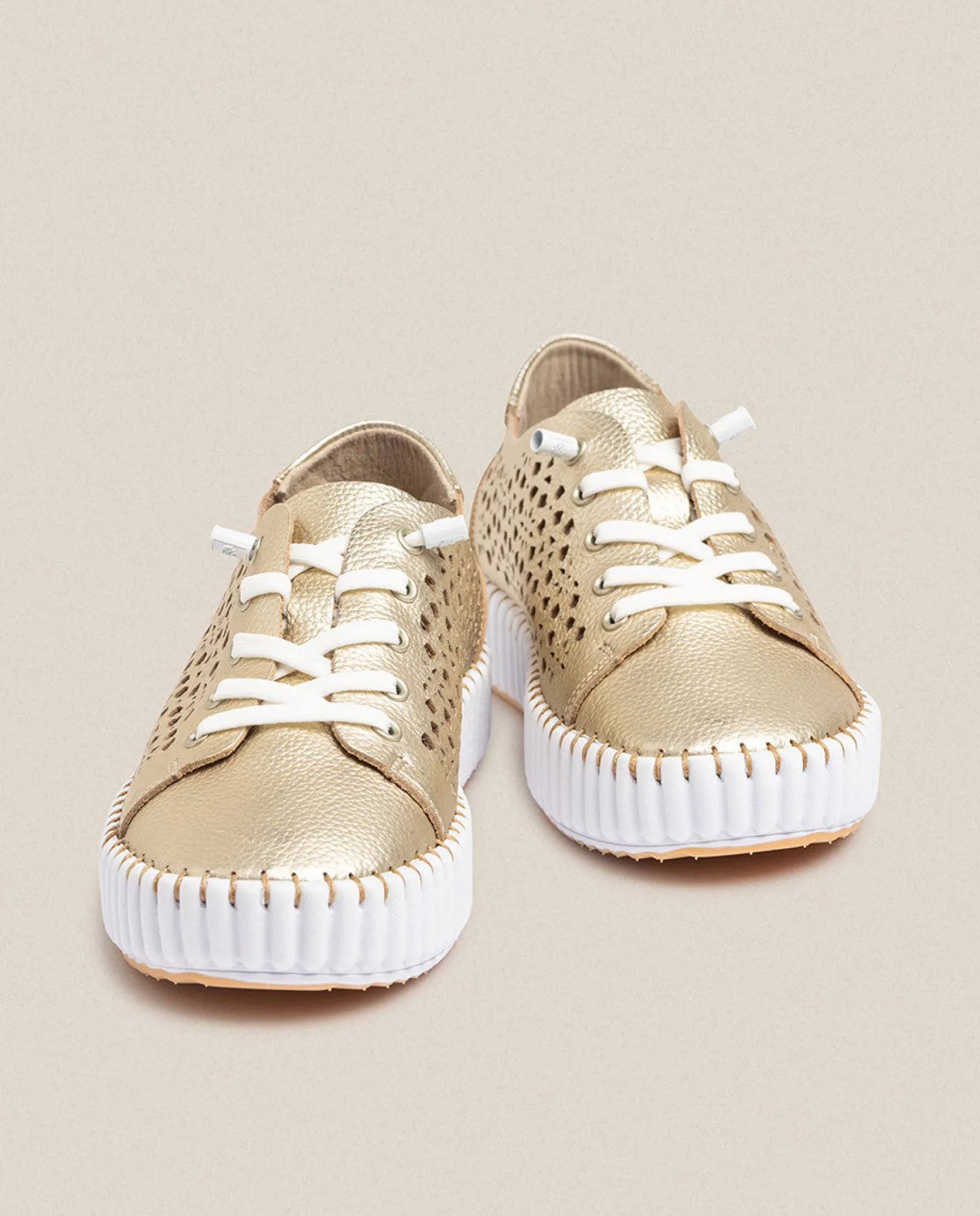 Mujer Yokono Zapatos|Deportivos|Zapato Plano Sintra 002 Dorado