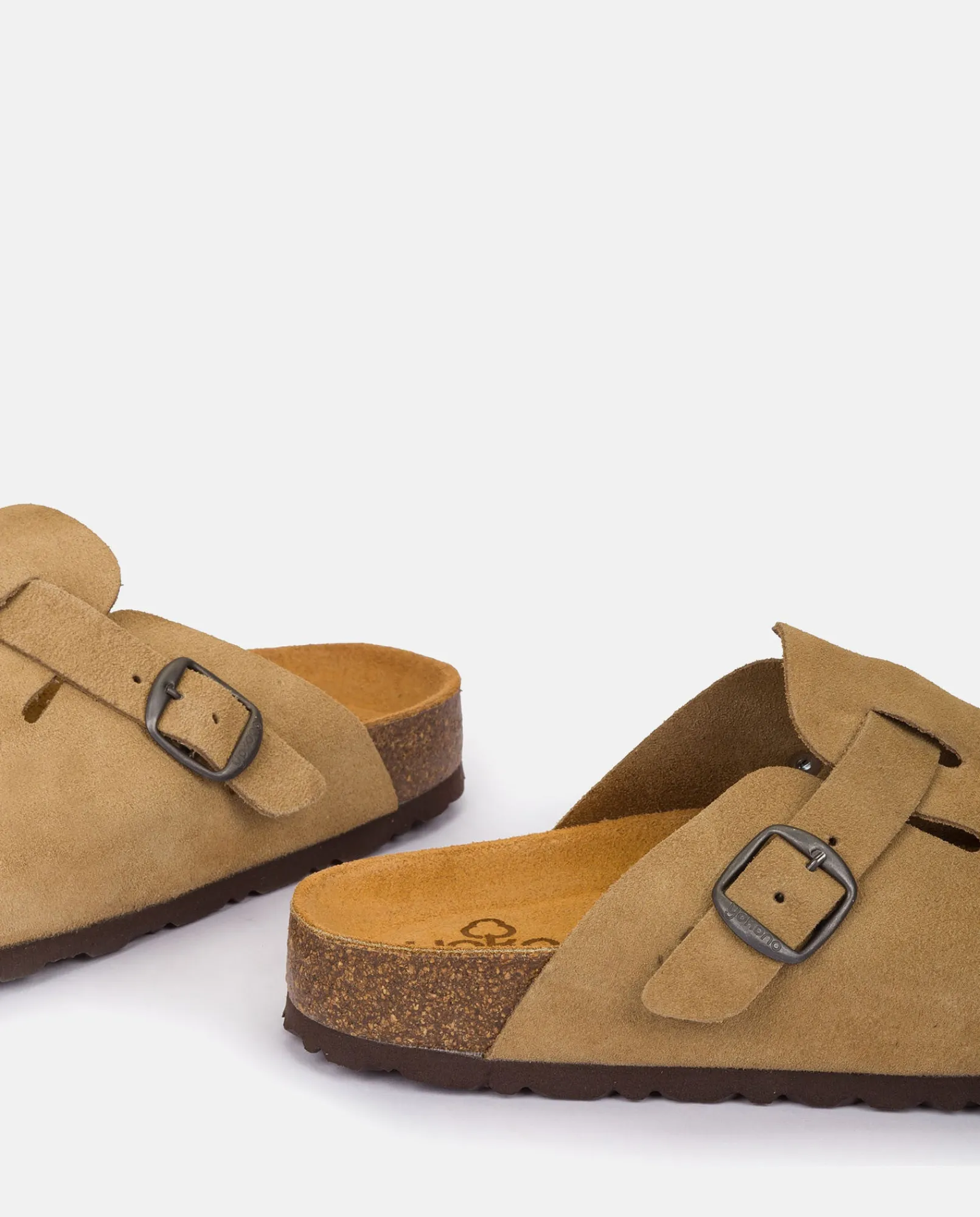 Mujer Yokono Zuecos|Sandalias Planas|Zapato Plano ZUECO-599 Beige