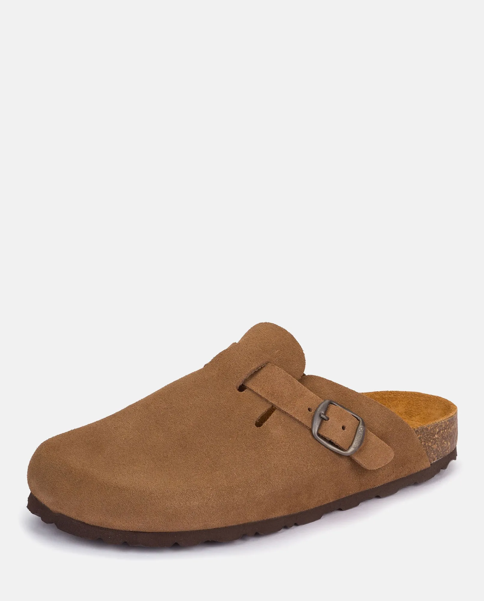 Mujer Yokono Zuecos|Sandalias Planas|Zapato Plano ZUECO-599 Marrón